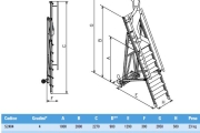 Scala a palchetto SP richiudibile